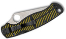 Spyderco Para Military 2 Salt – 3.45" Satin CPM-MagnaCut Blade, Yellow/Black G-10 Handles – C81GBKYLMCP2