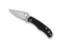 Spyderco Grasshopper Slipjoint Folding Knife – 2.30" Sandvik 12C27 Blade, Black G-10 Handles – C138GBKP