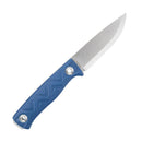 SRM Bushcraft Bushcut 3.1" 14C28N，HRC57~59 SRM Blue Micarta 702T-ME
