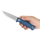 SRM Bushcraft Bushcut 3.1" 14C28N，HRC57~59 SRM Blue Micarta 702T-ME
