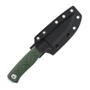 SRM Bushcraft Bushcut 3.1" 14C28N，HRC57~59 OD Green Micarta SRM 702T-MP