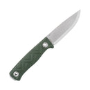 SRM Bushcraft Bushcut 3.1" 14C28N，HRC57~59 OD Green Micarta SRM 702T-MP