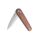 SRM Twin 2.99" N690, HRC 58-60 Brown Micarta 251MB-MN