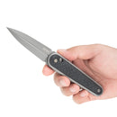 SRM Twin 2.99" N690, HRC 58-60 Carbon Fiber Overlay G10 251MB-GB