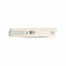 SRM Gent 3.27" 10Cr15CoMov, HRC 58~60 White G10 Handle 401LC-GT