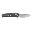 SRM Medal 255L-CB2 Folding Knife – 3.2" Laminated 140Cr Drop Point, Carbon Fiber Handle, Ambi Lock