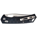 SRM Retreiver 3.54" 8Cr13MOV,HRC 57-59 Black FRN 9201-PB