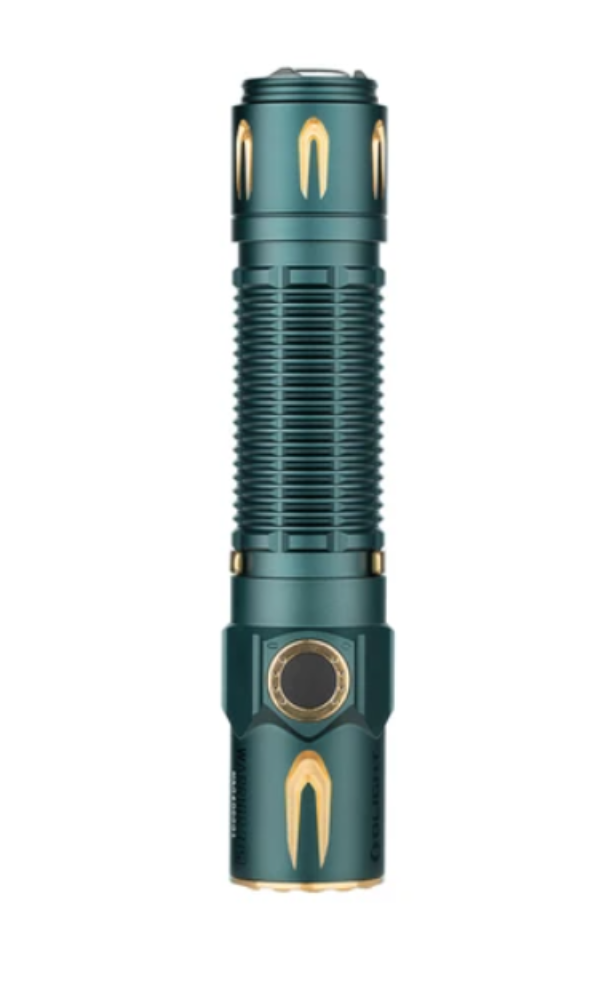 Olight Warrior 3S 2300 Lumen Dual Switch Rechargeable Flashlight w/ Proximity Sensor 1 * 21700 Battery Included - Dream Blue