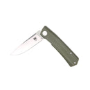 CobraTec Knives Serpent 3.0" D2 Blade Green G-10 Scales CTSRPODG