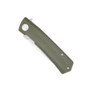 CobraTec Knives Serpent 3.0" D2 Blade Green G-10 Scales CTSRPODG