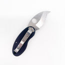 Spyderco Cricket C29SBK Small Lightweight Folding Knife ATS-55 Steel Serrated Blade - Pre-owned