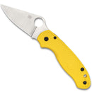 Spyderco Sage 5 Lightweight Salt – 3.0" Satin CPM-MagnaCut Spear Point Blade, Yellow FRN Handles – C123PYL