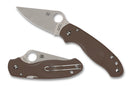 Spyderco Para 3 Lightweight Sprint Run – 2.93" CPM-15V Blade, Brown FRN Handles – C223PBN15V