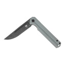 CobraTec Knives Streamline 3.5" D2 Stonewash Blade Grey G-10 Scales CTGRYG10SL
