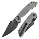 Tenable Fenrir T1034F3 – 3.45" Blackwash 14C28N Blade, Grey G10 Handle