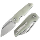 Tenable Rafe L T1048A2 – 3.19" Stonewashed 14C28N Blade, Jade G10 Handle with Liner Lock