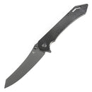 Tenable Colibri Tech T1060A2 – 4.34" Gray TiCN-Coated Nitro-V Blade, Black & Green G10 Handle
