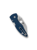 Spyderco MicroJimbo CPM-SPY27 – 2.45" Wharncliffe EDC Folding Knife with Cobalt Blue G-10 Handle & Compression Lock
