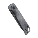 Kizer Begleiter 2 Micarta Grey V4458.2BC2 (3.39" Black Stonewash)