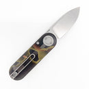 Vosteed Corgi V Vanchor Lock 2.36" 14C28N Stonewashed Blade Raffir Noble Handles
