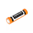 Weltool INR18-33 18650 Flat Top Rechargeable Lithium-Ion Battery – 3300mAh for F11R Flashlight