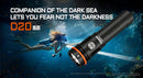 Acebeam D20 2.0 Dive Flashlight – 2200 Lumens, 500m Throw, 200m Waterproof Depth, USB-C Rechargeable