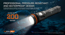 Acebeam D20 2.0 Dive Flashlight – 2200 Lumens, 500m Throw, 200m Waterproof Depth, USB-C Rechargeable