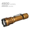 Acebeam Defender P17 Sand – 4900 Lumen Tactical Flashlight with USB-C 21700 Battery