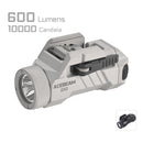 Acebeam G10 Quick-Detach Rail Light – 600 Lumen Tactical Weapon Light, USB-C Rechargeable