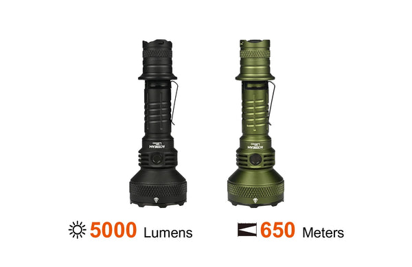 Acebeam L35 2.0 Tactical Flashlight | 5000 Lumens | 650m Beam