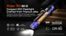 Acebeam Rider RX 2.0 Limited Edition Eagle – 700 Lumen Titanium EDC Flashlight with Nichia 519A