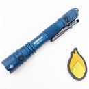 Acebeam TAC 2AA Blue – 1400 Lumen Tactical Pen-Style Flashlight | USB-C Rechargeable & AA Compatible