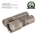 Acebeam Terminator M1 Desert Tan 3500 Lumen LEP/LED Dual Beam 21700 Rechargeable Flashlight