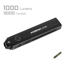 Acebeam UC20 – 1,000 Lumen Flat EDC Flashlight | White, Red & UV Light | USB-C Rechargeable