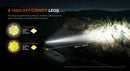 Acebeam X20-R – 8,000 Lumen Desert Tan Searchlight | USB-C Rechargeable Tactical Thrower