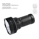 Acebeam X25 High-Power Long Range Flashlight – 22,000 Lumens, 1,505m Beam, USB-C Rechargeable, Dual Power Options