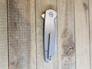 American Blade Works Model 2 Titanium Milled Handles Knife – 3.25" MagnaCut USA Made