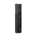 Olight ArkTac Black back view with heavy-duty pocket clip