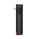 Olight ArkTac Ultra Black rotary selector dial and integrated pocket clip