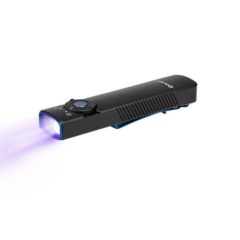 Olight Arkfeld UV 1000 Lumen EDC Rechargeable Flashlight - Black