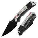 Tenable Fenrir B1034H14 front view – 3.4" Blackwash D2 harpoon folding knife