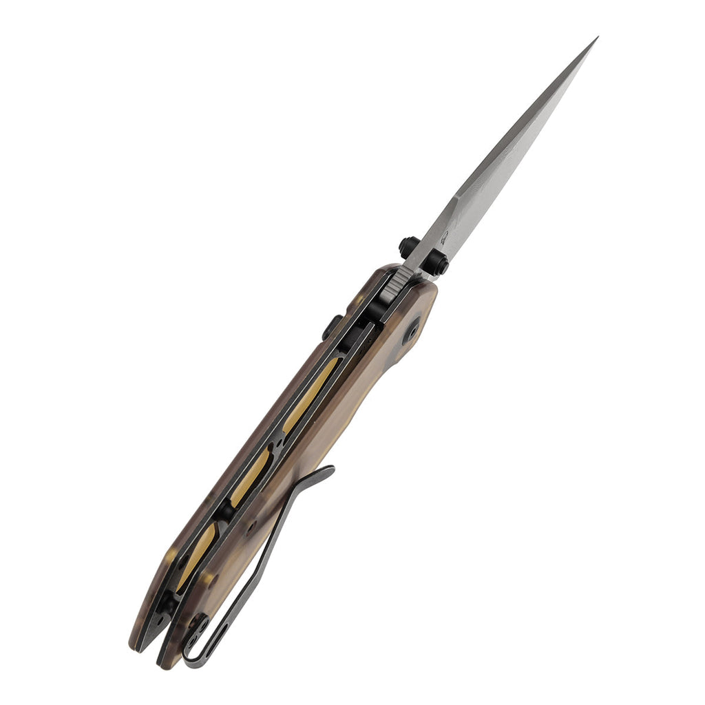 ペンミ　タキ Tenable Fenrir B1034H6 – 3.4″ Blackwash Damascus