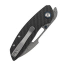 Tenable Link B1068A1 Damascus blade with Twill Carbon Fiber & G10 handle