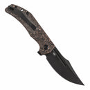 Tenable Orion B1089C3 open position showing Nitro-V clip point blade