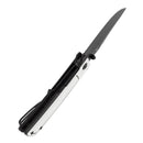 Tenable Bison B2108A1 blade detail – Blackwash Nitro-V clip point