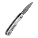 Tenable Heron B2124V3 damascus pattern detail – genuine 110-layer JD-110 Water Ripple Damascus