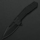 Critical Strike B508-BKBW Black G10 handle scales