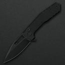 Critical Strike B508-BKBW blade detail – Black stonewashed VG10