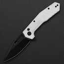 Critical Strike B508-WHBF White G10 handle scales