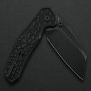 Critical Strike Shamu B510-BKBW VG10 folding knife, blade detail